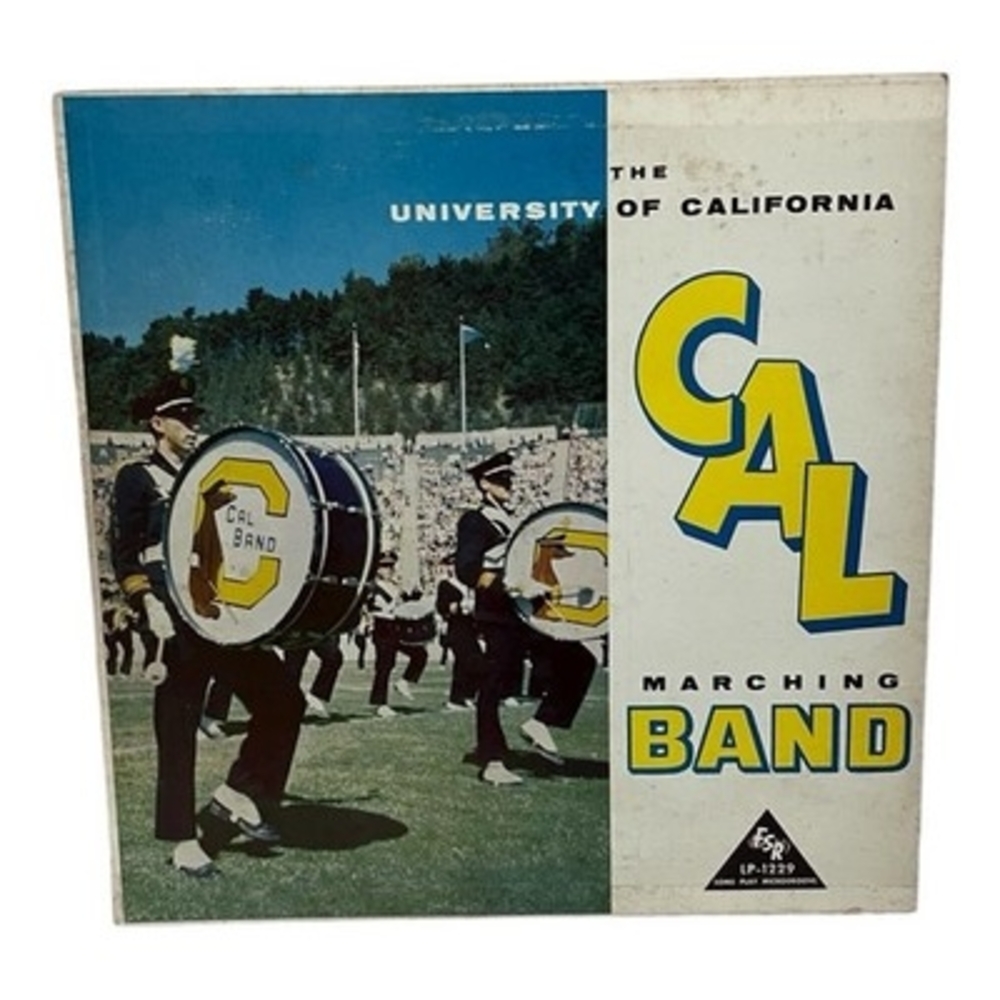 University of California Marching Band Cal LP Mono Fidelity LP-1229 G+/G+